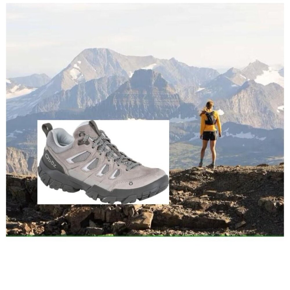 Obōz Women’s Sawtooth X Low-Drizzle Hiking Boots • Size 10